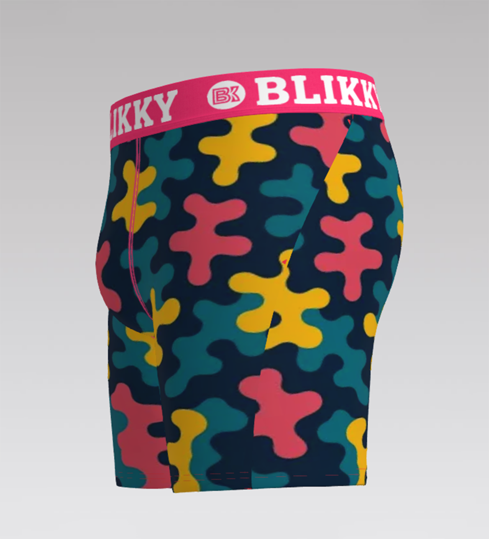 BLIKKY Candy Camo 6” Boxer Brief