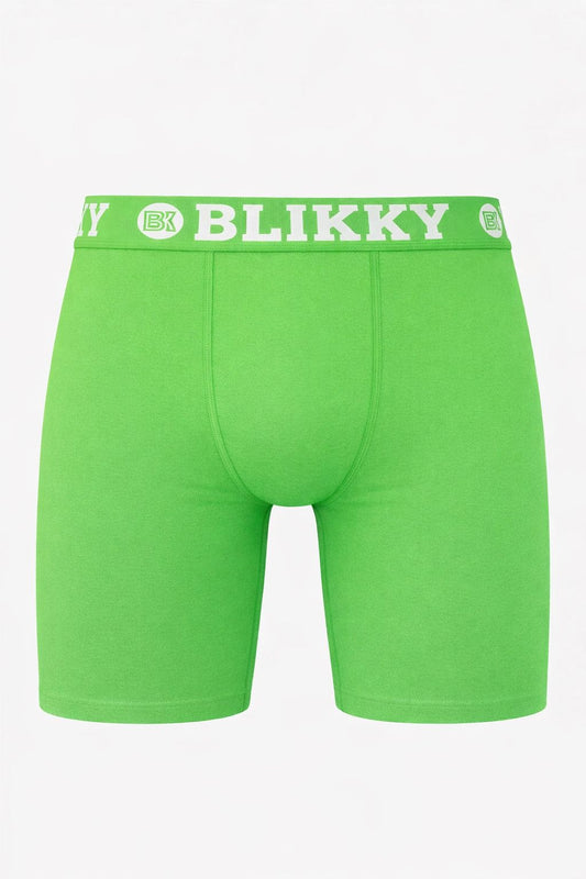 BLIKKY Lime Green 7” Boxer Brief
