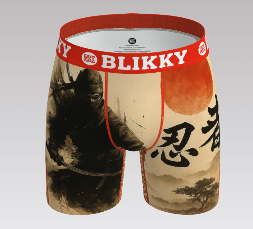 BLIKKY Red Ronin 6" Boxer Brief