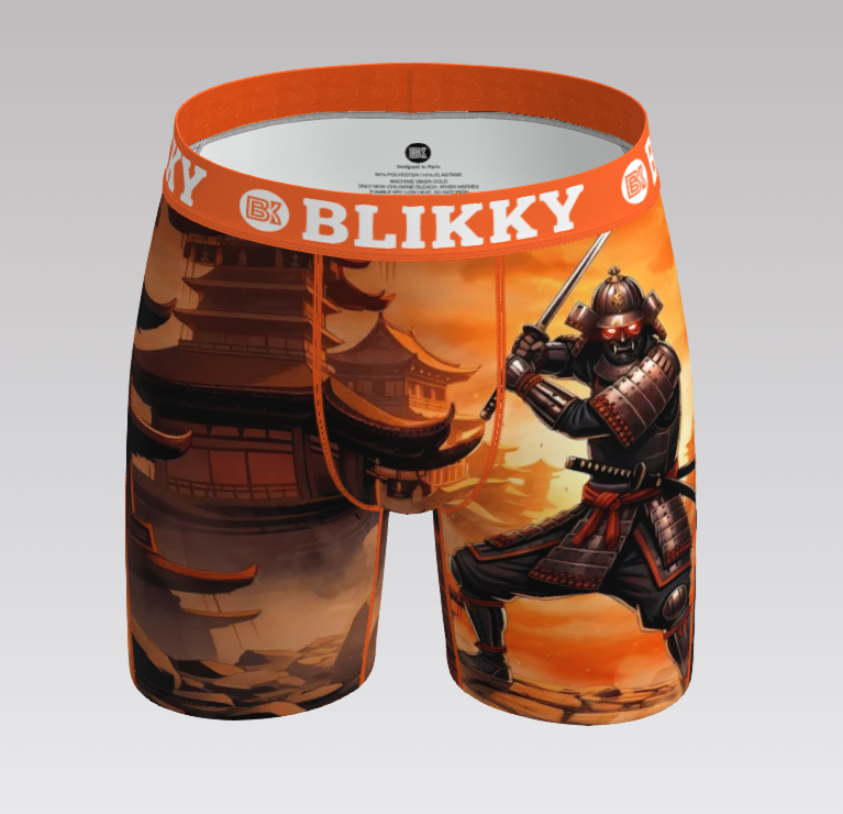 BLIKKY Ember Samurai 6” Boxer Brief