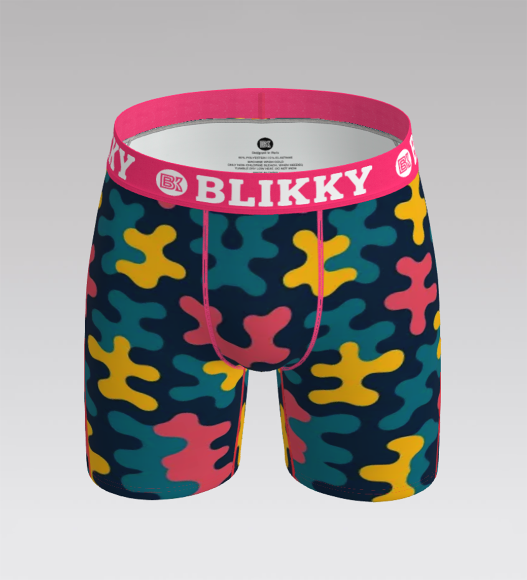 BLIKKY Candy Camo 6” Boxer Brief