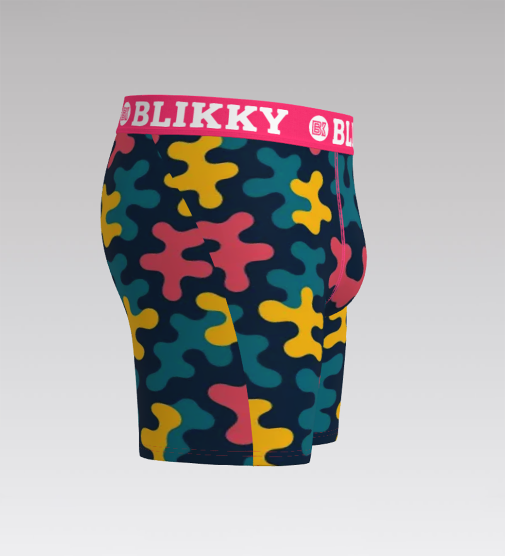 BLIKKY Candy Camo 6” Boxer Brief