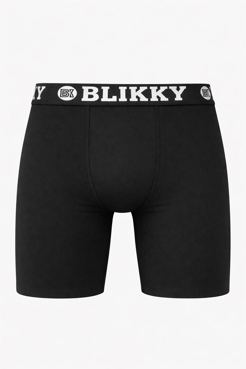 BLIKKY Jet Black 7” Boxer Brief