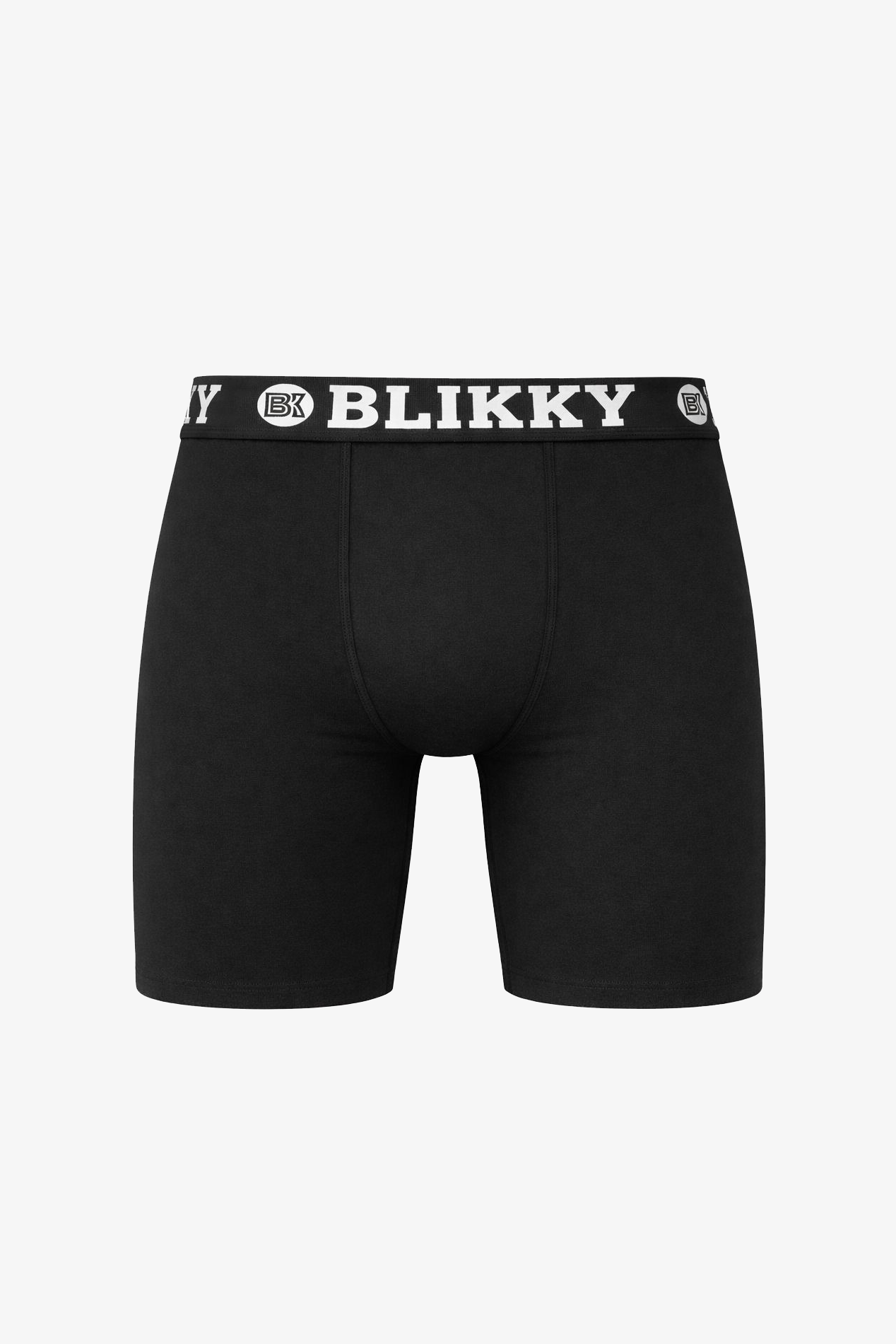 BLIKKY Jet Black 7” Boxer Brief