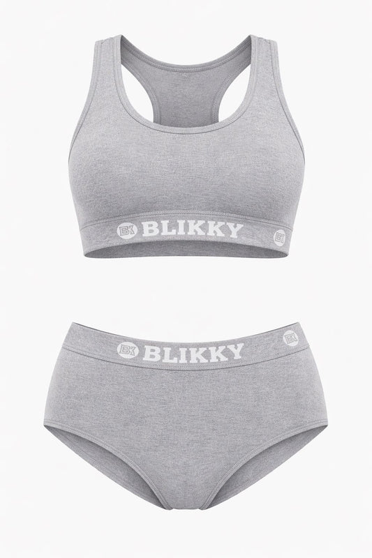 BLIKKY Silver Grey Women’s Set