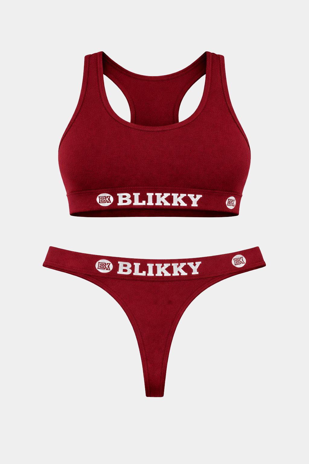 BLIKKY Crimson Red Women’s Set
